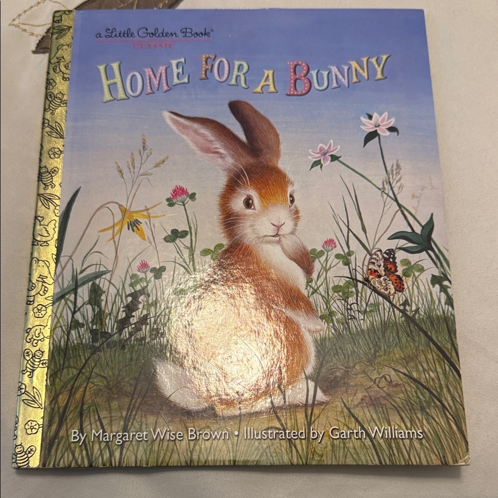 Little Golden Home for a Bunny Children's Book